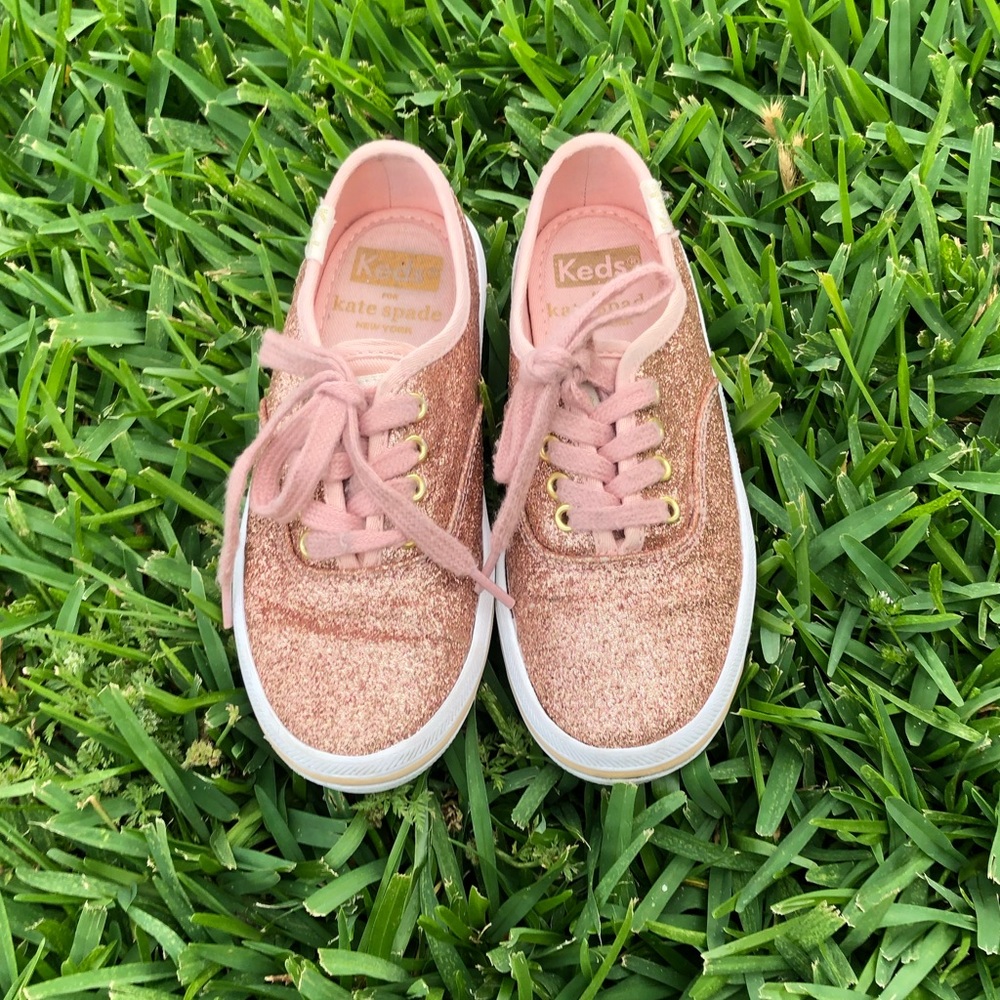 Rose gold Kate Spade Keds